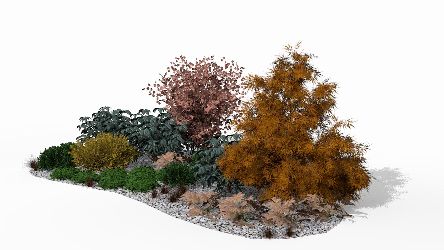 Oriental Garden Arrangement