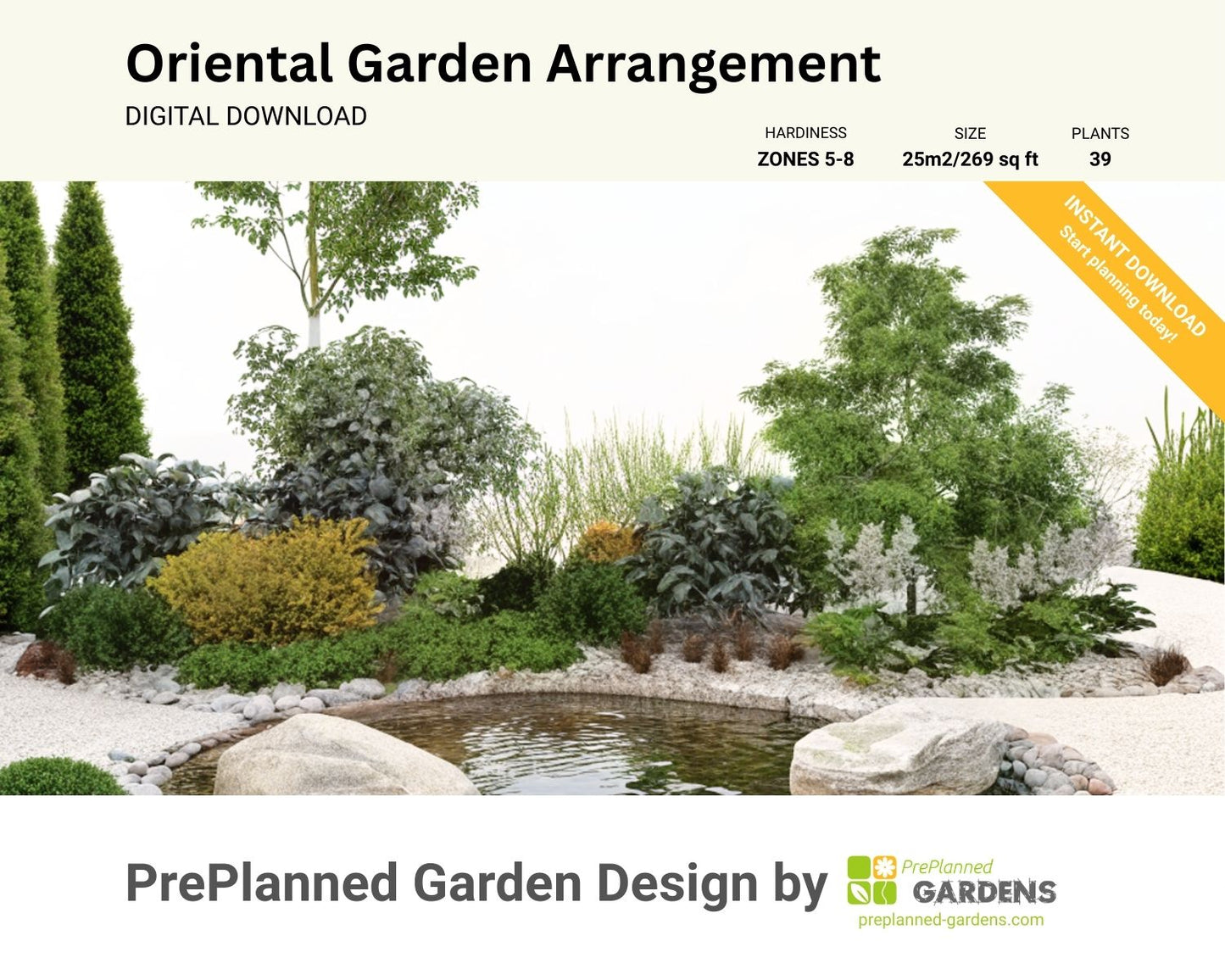 Oriental Garden Arrangement