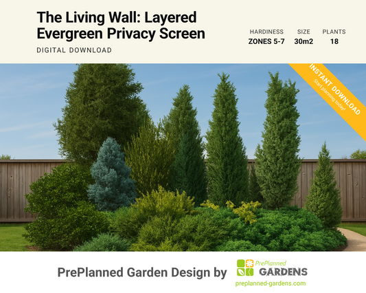 GR1533 garden blueprint — instant digital download