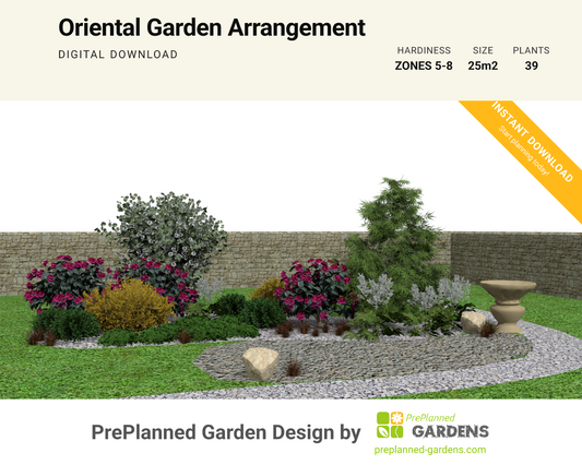 GR1728 garden blueprint — instant digital download