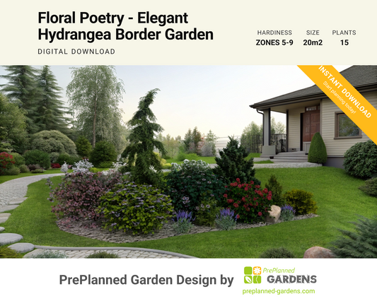GR1992 garden blueprint — instant digital download
