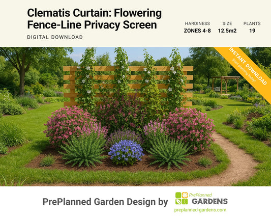 GR2012 garden blueprint — instant digital download