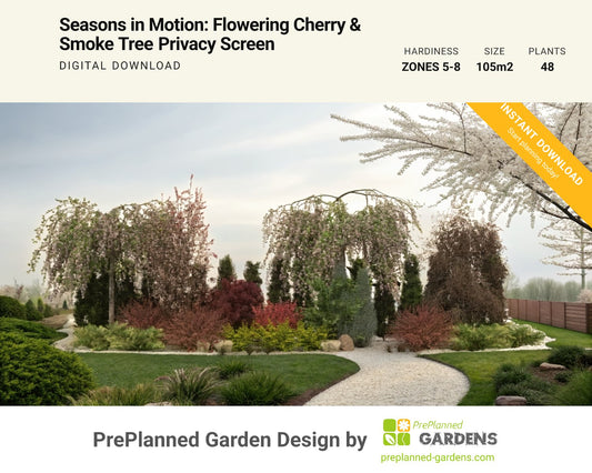 GR2561 garden blueprint — instant digital download