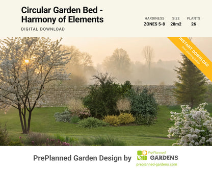GR2703 garden blueprint — instant digital download