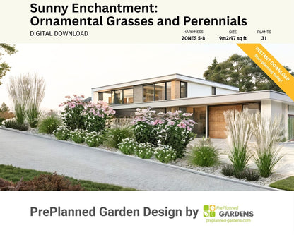 Sunny Enchantment - Ornamental Grasses and Perennials