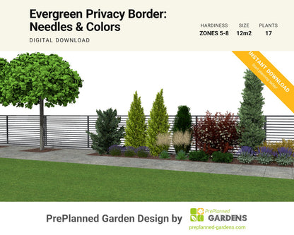 GR4003 garden blueprint — instant digital download