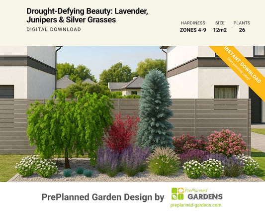 GR4011 garden blueprint — instant digital download