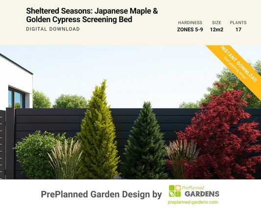 GR4014 garden blueprint — instant digital download