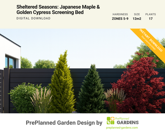 GR4014 garden blueprint — instant digital download